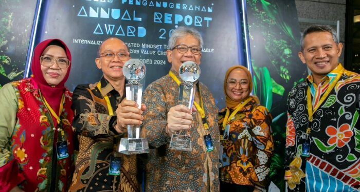 bank bjb dan bjb Syariah Raih Penghargaan Annual Report Award