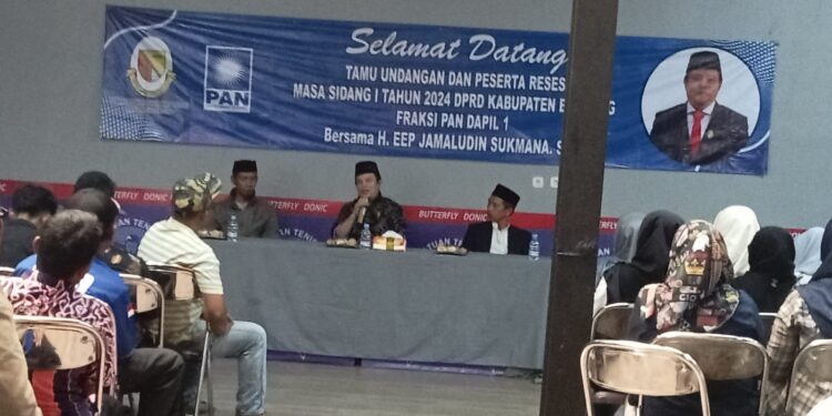 Reses H. Eep Kaver Aspirasi Di Luar Musrenbang