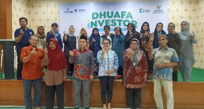 BASNAZ Jabar Gelar Ceremony Dhuafa Investor