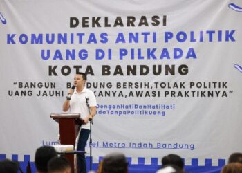 Cawalkot Bandung No.2 Deklarasi SATGAS HD Anti Politik Uang