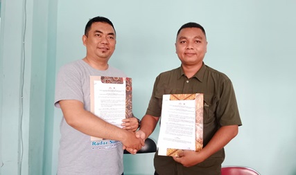 Tingkatkan SDM, PWI Kota Sukabumi Lakukan Penandatanganan PKS Bersama STIMIK AL-Fath