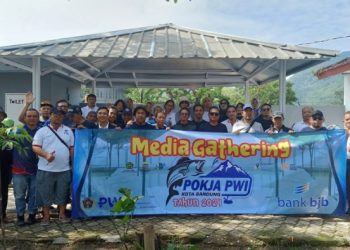 Pokja PWI Kota Bandung Gelar Gathering Lomba Mancing