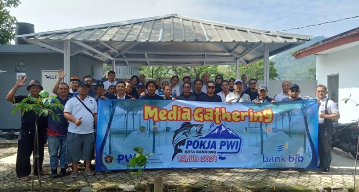 Pokja PWI Kota Bandung Gelar Gathering Lomba Mancing