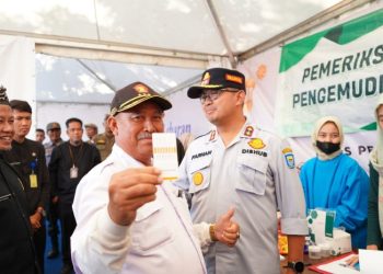 Sopir Angkutan Mudik di Kota Bandung Terbebas dari Narkoba dan Alkohol