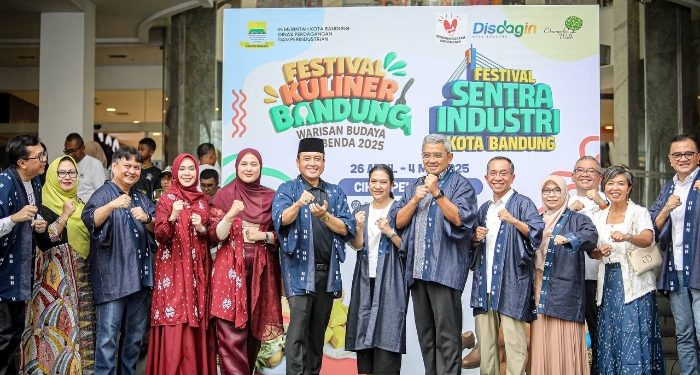 Wali Bandung Buka Festival Kuliner dan Industri 2025 di Cihampelas Walk