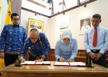 Pemkot Sukabumi dan Kejari  Lakukan Penandatanganan MoU  Penanganan Masalah Hukum Bidang Datun