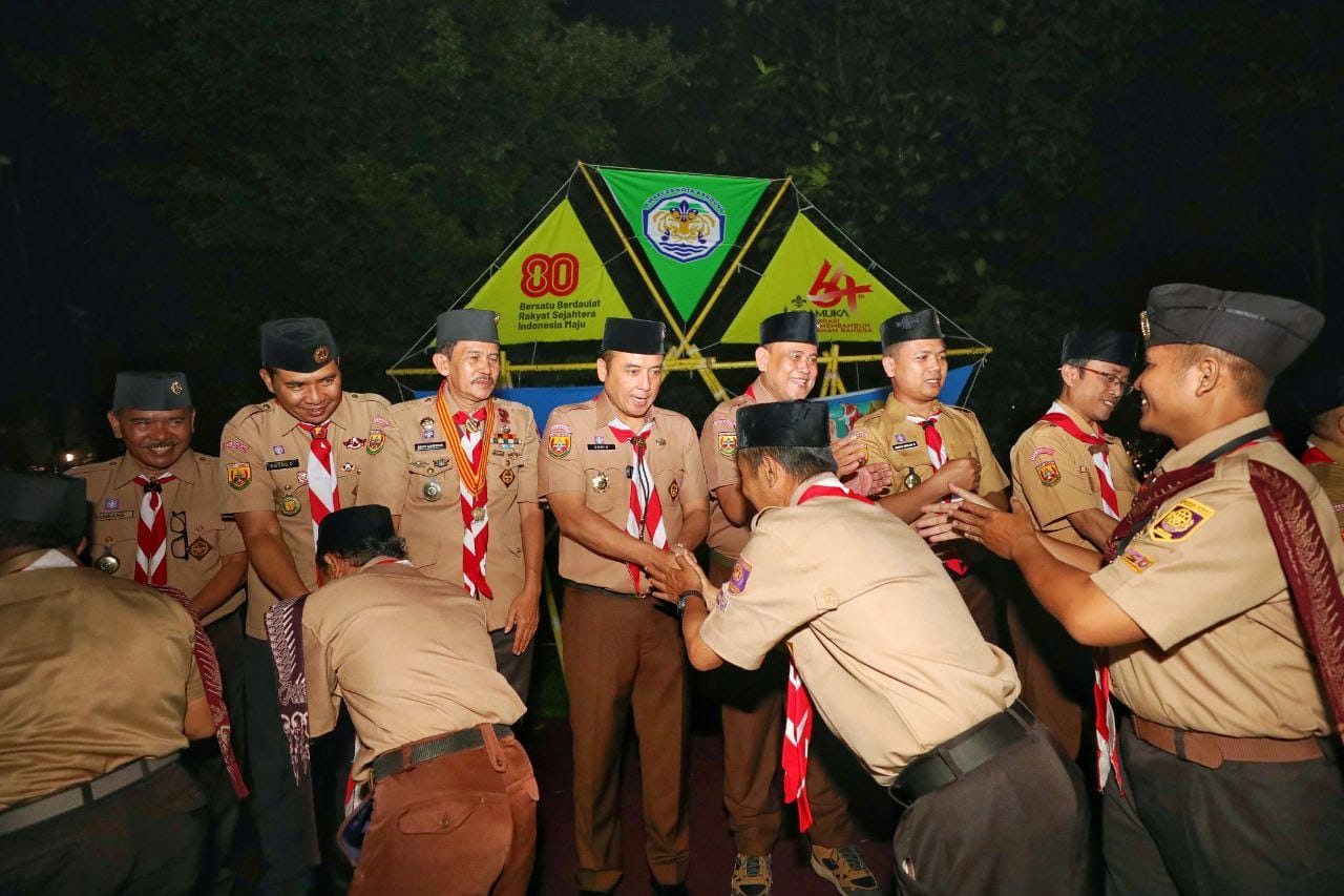 Ulang Janji Pramuka Kota Bandung, Erwin Ajak Kobarkan Semangat Tri Satya