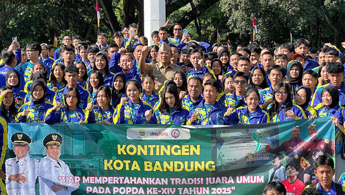 Kang Asmul Optimistis Kontingen Kota Bandung Pertahankan Juara Pekan Olahraga Pelajar Daerah