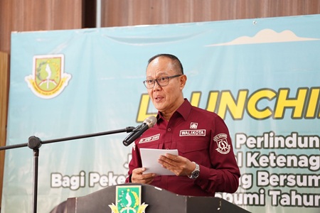 Kota Sukabumi Luncurkan Program Perlindungan Sosial untuk 3.382 Pekerja Rentan: Negara Hadir Lewat DBHCHT