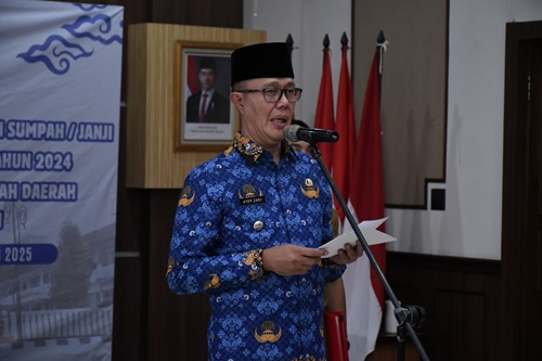 25 ASN Baru Dilantik, Wali Kota Sukabumi: “Jabatan Itu Amanah, Bukan Status”