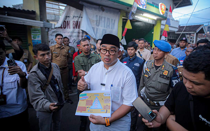 Wali Kota Bandung Tinjau Program Rutin Siskamling Siaga Bencana di Wilayah Kelurahan Pelindung Hewan