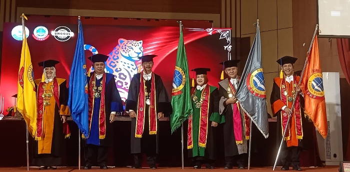 1.600 Mahasiswa Baru USB YPKP Ikuti PKKMB Tahun Akademik 2025, Tujuh Diantaranya dari Sudan