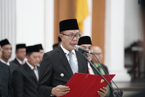 Rotasi 133 Pejabat, Wali Kota Sukabumi Tegaskan Tak Ada Titipan Jabatan