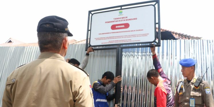 Menunggak Sejak 2004, Pemkot Bandung Ambil Alih Aset di Jalan Bengawan