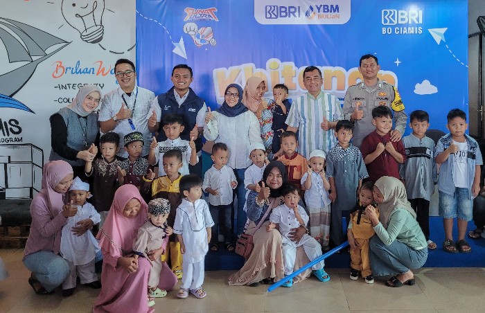 140 Anak Dapat Layanan Khitan dan Santunan Lewat Program Sosial YBM BRILiaN Region 9