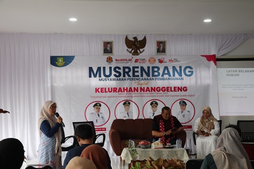 Musrenbang Kelurahan Nanggeleng Tetapkan TPT dan Drainase sebagai Prioritas RKPD 2027