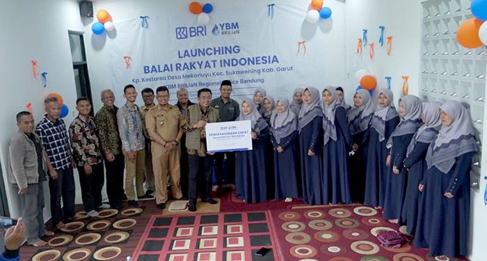 YBM BRILiaN Resmikan Balai Rakyat Indonesia di Kampung Kostarea Kabupaten Garut