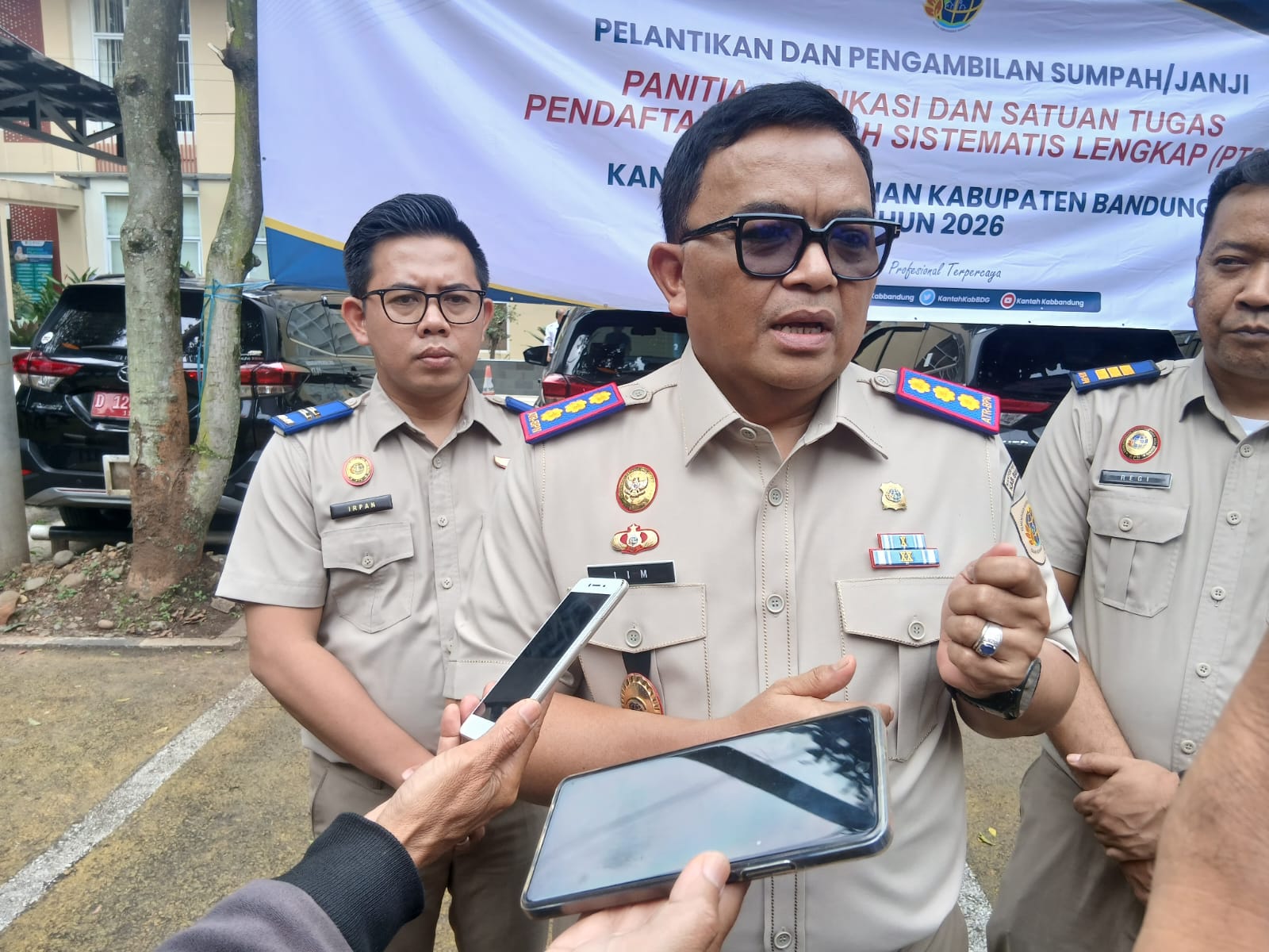 Lantik Panitia PTSL 2026, BPN Kabupaten Bandung Targetkan 40 Ribu Bidang Tanah
