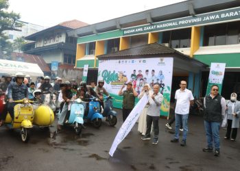 Ride of Happiness: 100 Anak Yatim Rasakan Bahagia Belanja Lebaran Bersama BAZNAS Jabar dan Bank BJB
