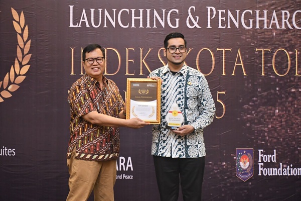 SETARA Institute Anugerahkan Sukabumi Peringkat Kota Toleran ke-6