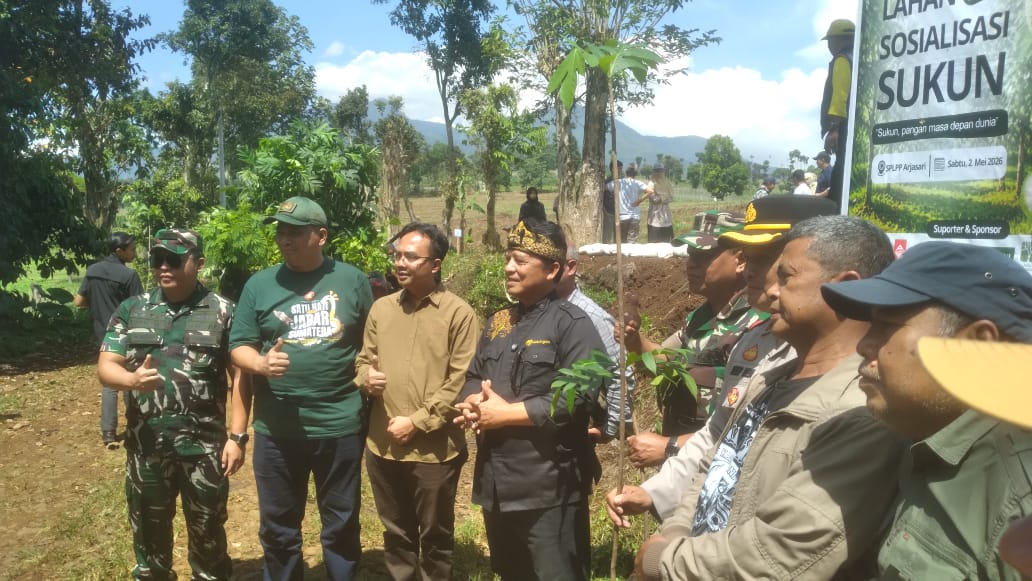 Revitalisasi Lahan dan Penanaman Sukun di Arjasari, Unpad Dorong Ketahanan Pangan Nasional