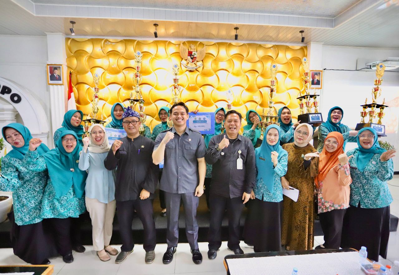 Reza Panglima Ulung Apresiasi Lomba B2SA PKK Regol, Dorong Pola Hidup Sehat dan Cegah Stunting