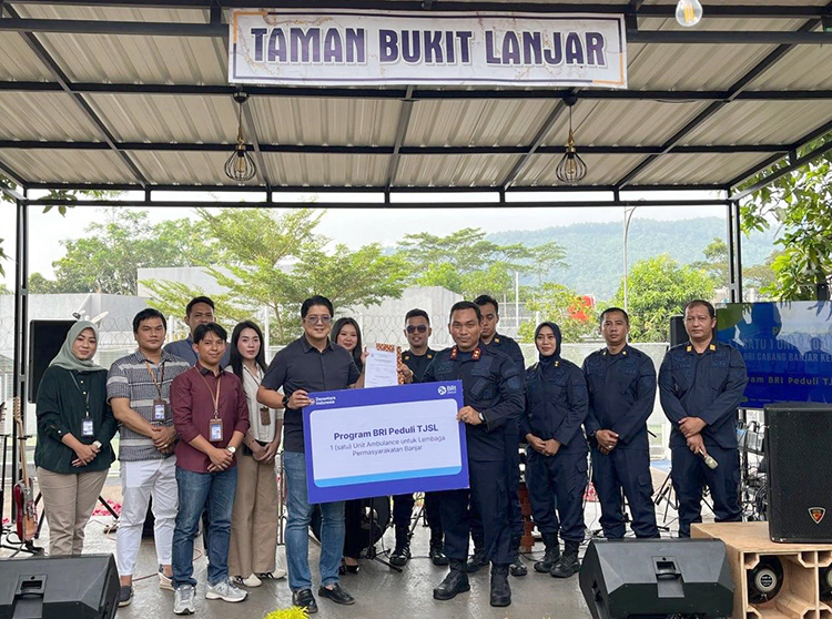 BRI Peduli Salurkan Ambulans untuk Lapas Banjar, Dukung Layanan Kesehatan dan Kemanusiaan