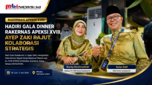 Hadiri Gala Dinner Rakernas APEKSI XVIII, Wali Kota Sukabumi Ayep Zaki Perkuat Kolaborasi Antar Daerah
