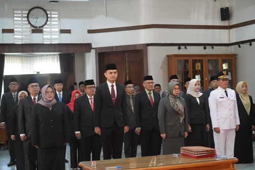 Rotasi 20 Pejabat, Wali Kota Sukabumi Tekankan Kinerja dan Pelayanan