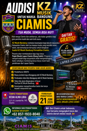 Dari Lapas Ciamis untuk Indonesia: KZ Musik Bandung Gelar Audisi Terbuka bagi Warga Ciamis