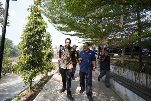 ATR/BPN Tinjau Konsolidasi Tanah Cipelang, Pemkot Sukabumi Siapkan Pengembangan ke Wilayah Lain