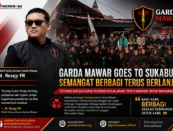 Garda Mawar Goes to Sukabumi, Touring Dikemas dengan Aksi Sosial