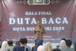 Wali Kota Sukabumi Dorong Duta Baca Jadi Penggerak Literasi di Era AI, Ladifa Olwi Salsa Juara Duta Baca Sukabumi 2026