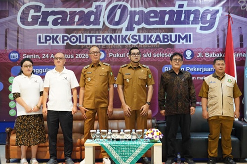 Ayep Zaki Resmikan LPK Politeknik Sukabumi, Gandeng Vibe Japan Center Buka Akses Kerja ke Jepang