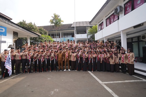 Wali Kota Sukabumi Lepas 32 Pramuka ke Jambore Nasional XII
