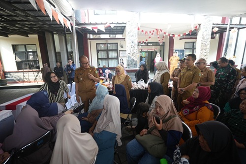 Tekan Inflasi dan Jaga Daya Beli, Pemkot Sukabumi Gelar Pasar Murah di 30 Titik