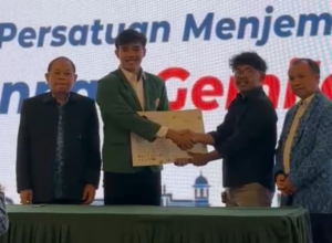 Muamar Baasir Dilantik sebagai Presiden Mahasiswa, Bawa Semangat Unpas Gemilang