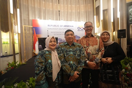 Perkuat Diplomasi Daerah, Wali Kota Sukabumi Hadiri Resepsi Kemerdekaan Armenia